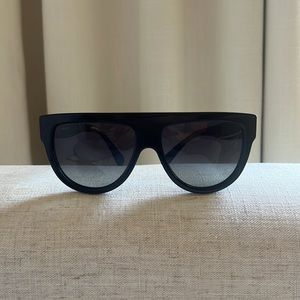 CELINE Black Aviator Sunglasses